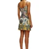 d-jena-dev Abito corto strappato con stampa poster d-jena-dev Abito corto strappato con stampa poster