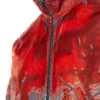 d-krap-fse Giacca in denim devoré con logo