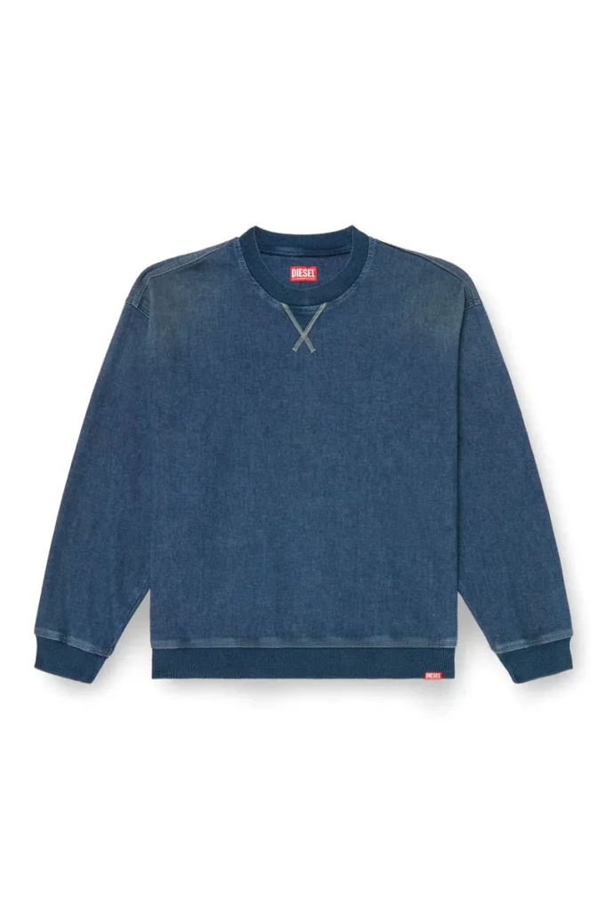 d-kriby-s track Felpa in Track Denim d-kriby-s track Felpa in Track Denim