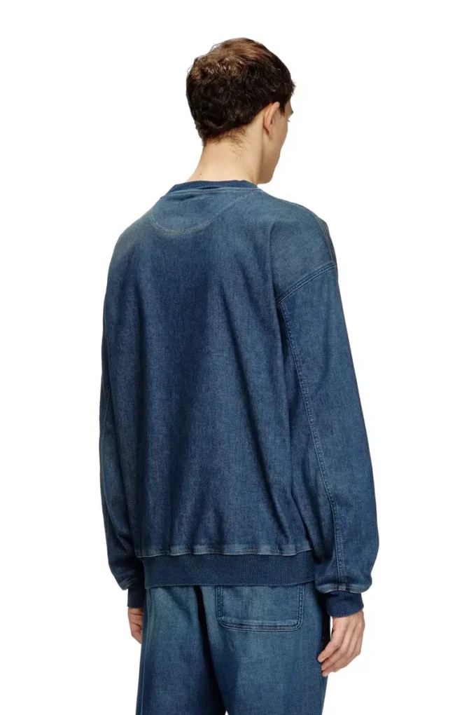 d-kriby-s track Felpa in Track Denim d-kriby-s track Felpa in Track Denim