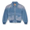 d-kurz Giacca in denim colorato a spina di pesce d-kurz Giacca in denim colorato a spina di pesce