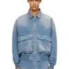 d-kurz Giacca in denim colorato a spina di pesce d-kurz Giacca in denim colorato a spina di pesce