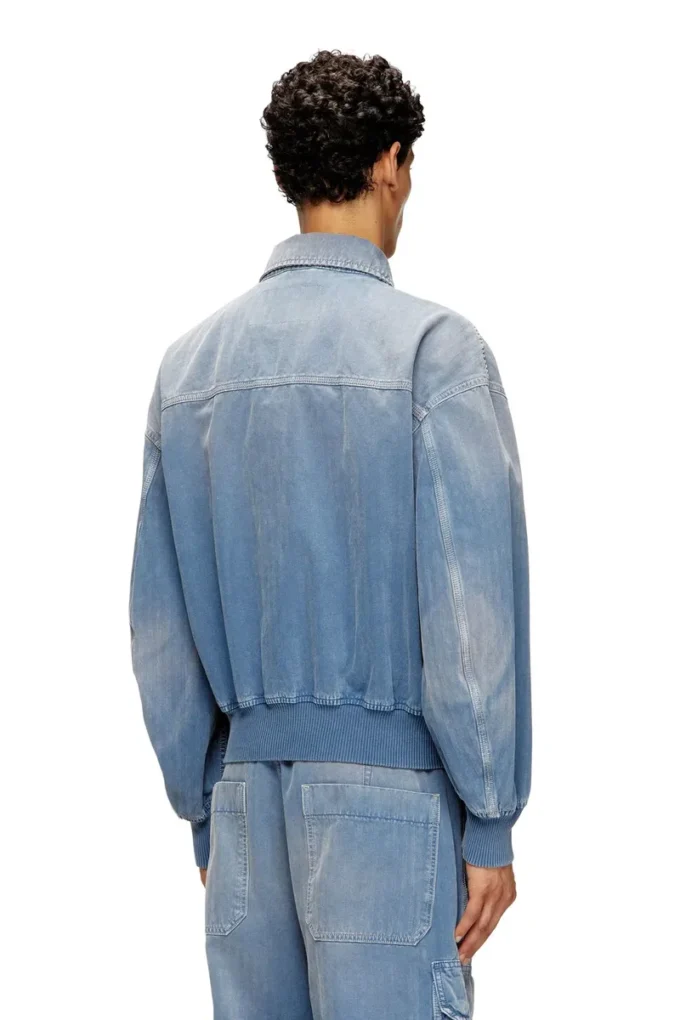 d-kurz Giacca in denim colorato a spina di pesce d-kurz Giacca in denim colorato a spina di pesce