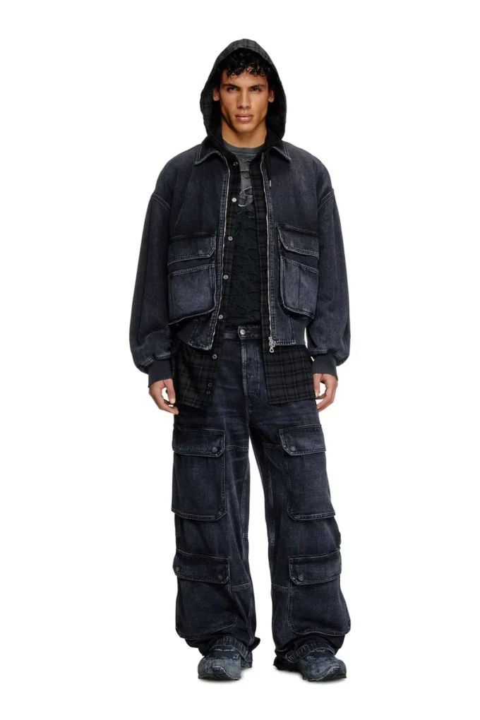 d-kurz Giacca in denim con trama batavia d-kurz Giacca in denim con trama batavia