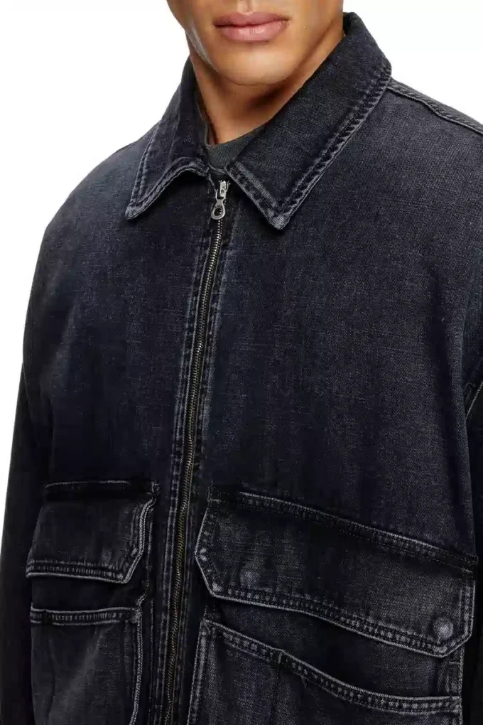 d-kurz Giacca in denim con trama batavia d-kurz Giacca in denim con trama batavia