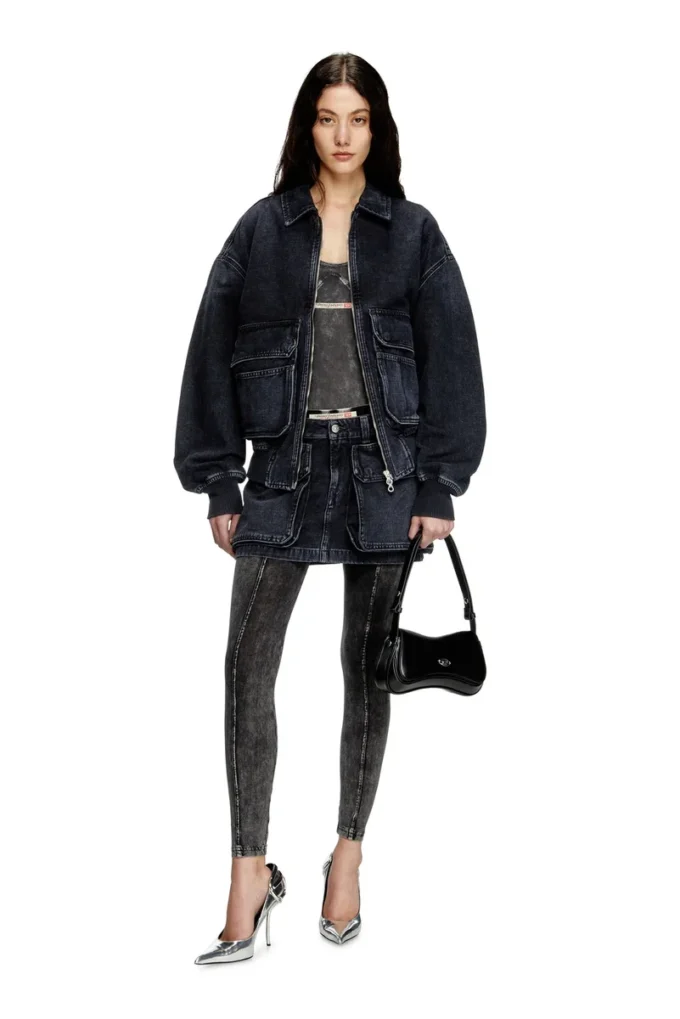 d-kurz Giacca in denim con trama batavia d-kurz Giacca in denim con trama batavia