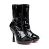 d-lake platform midb zip stretch D-Lake-Stivaletti con plateau in PU elasticizzato verniciato d-lake platform midb zip stretch D-Lake-Stivaletti con plateau in PU elasticizzato verniciato