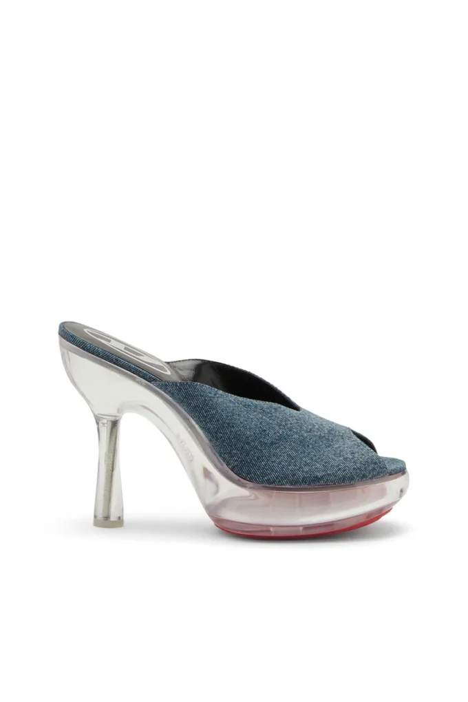 d-lake platform sdl Sabot con plateau D-Lake in denim e plexiglass d-lake platform sdl Sabot con plateau D-Lake in denim e plexiglass