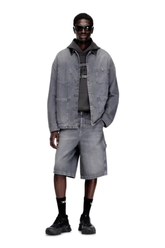 d livery w short shorts in denim dalla vestibilit morbida 1 330x494 - d-livery-w-short Shorts in denim dalla vestibilit&agrave; morbida