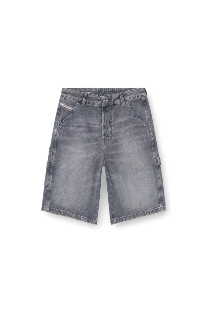 d-livery-w-short Shorts in denim dalla vestibilità morbida d-livery-w-short Shorts in denim dalla vestibilità morbida