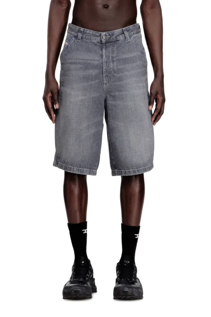 d-livery-w-short Shorts in denim dalla vestibilità morbida d-livery-w-short Shorts in denim dalla vestibilità morbida
