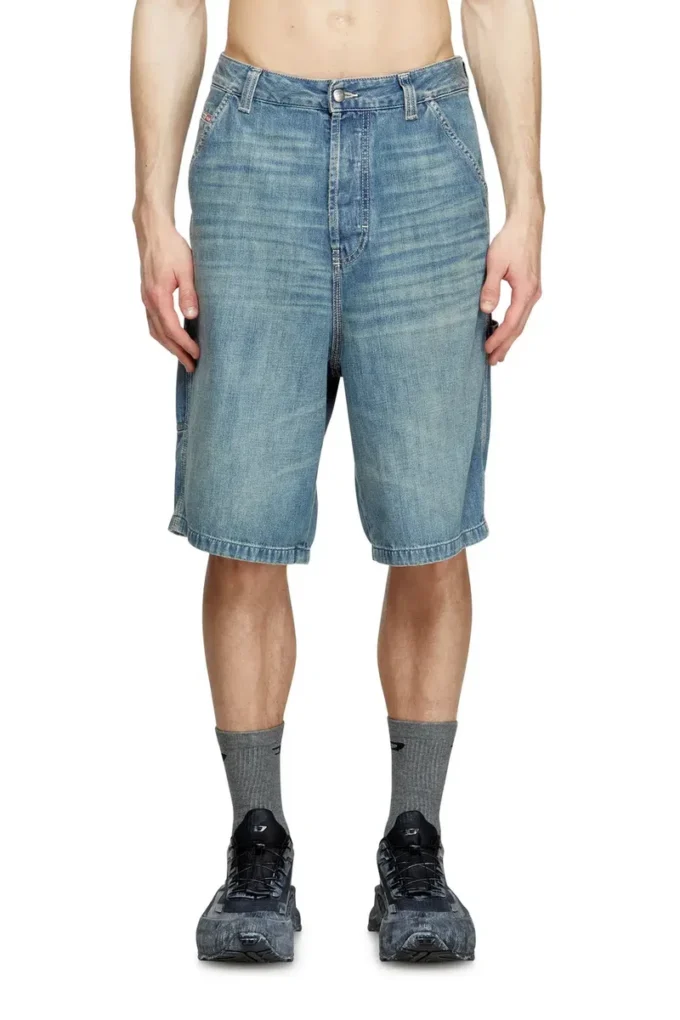 d-livery-w-short Shorts in denim stile utility