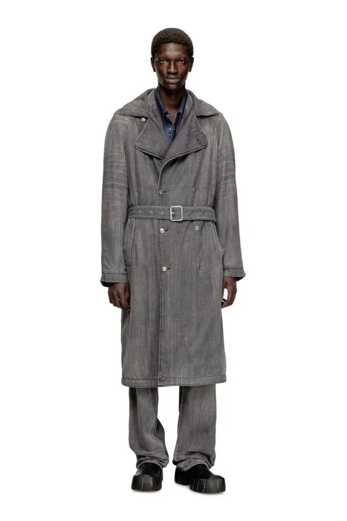 d-matthew-s Trench in denim fantasia d-matthew-s Trench in denim fantasia