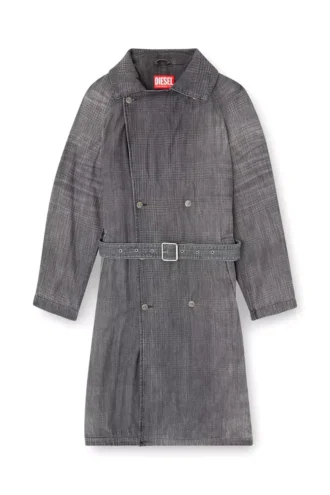 d-matthew-s Trench in denim fantasia