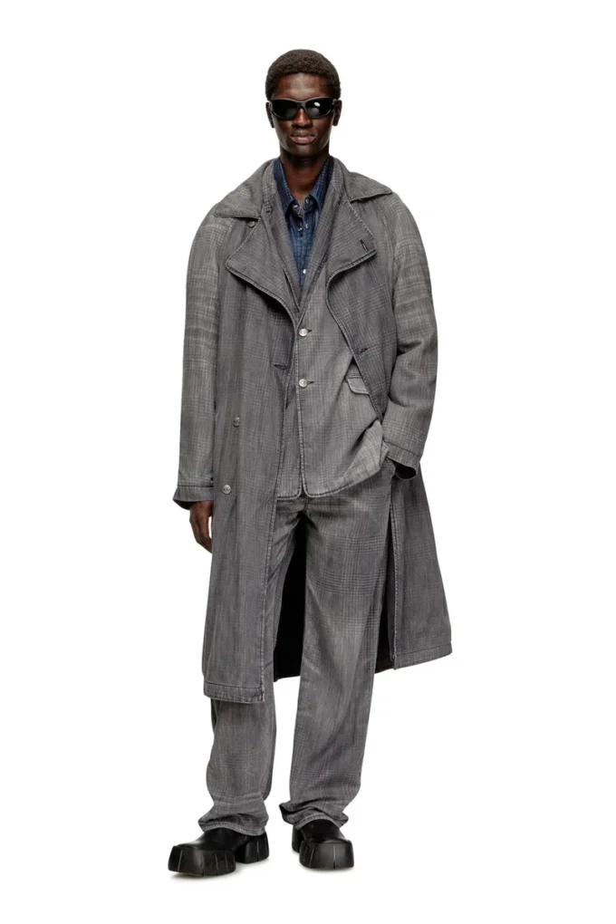 d-matthew-s Trench in denim fantasia d-matthew-s Trench in denim fantasia