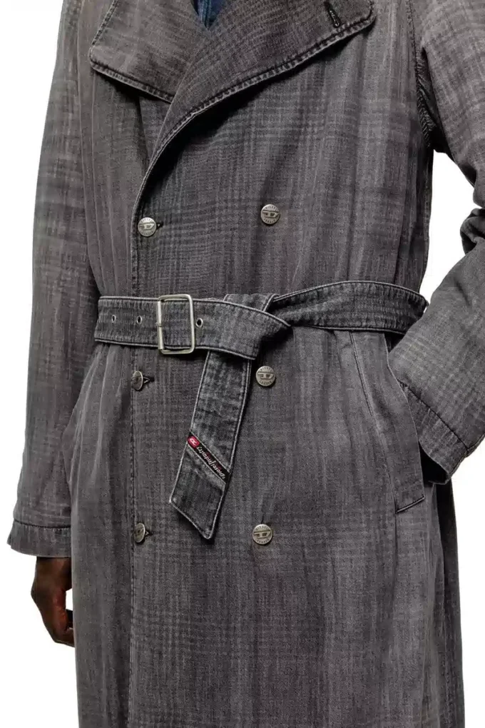 d-matthew-s Trench in denim fantasia d-matthew-s Trench in denim fantasia