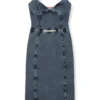 d-ony Abito midi in jersey effetto denim d-ony Abito midi in jersey effetto denim