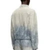 d-ranger Giacca trucker in denim jacquard Principe di Galles d-ranger Giacca trucker in denim jacquard Principe di Galles