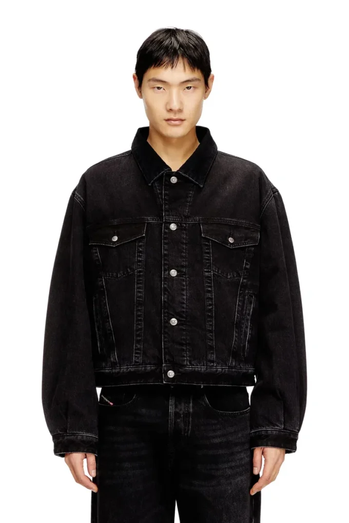 d-ranger-t Giacca trucker imbottita in denim d-ranger-t Giacca trucker imbottita in denim