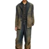 d-reg-s Blazer in denim fluido sfumato d-reg-s Blazer in denim fluido sfumato