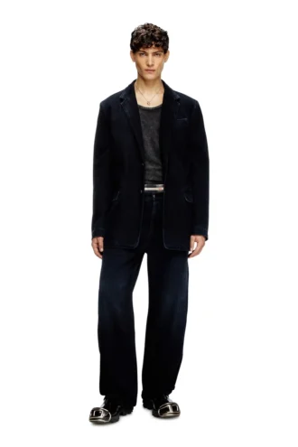 d-reger-d Blazer in denim leggermente trattato