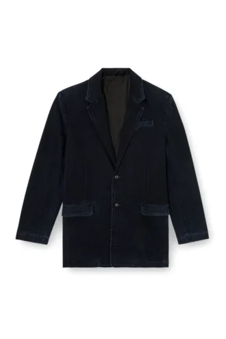 d-reger-d Blazer in denim leggermente trattato
