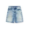 d-rixford-s Shorts in denim con stampa di testi di canzoni d-rixford-s Shorts in denim con stampa di testi di canzoni