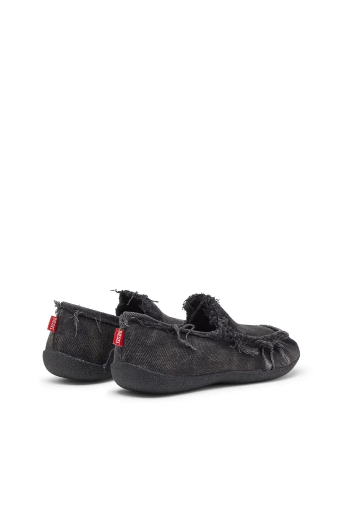 d-shock moc D-Shock – Mocassini in denim effetto consumato