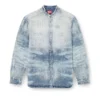 d-simp-fsh Camicia in denim effetto distrutto a nido d’ape d-simp-fsh Camicia in denim effetto distrutto a nido d’ape