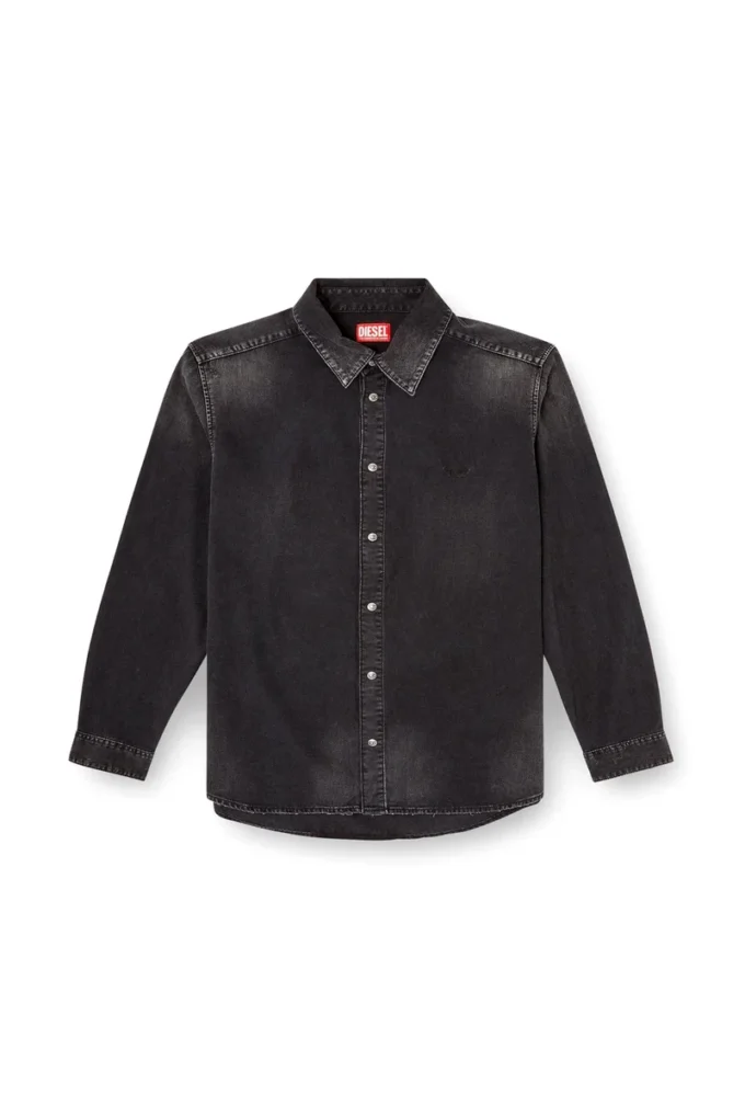 d-simply Camicia in denim a maniche lunghe