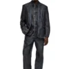 d-simply-fse Camicia in denim con rivestimento craquelé d-simply-fse Camicia in denim con rivestimento craquelé