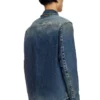 d-simply-re Camicia con zip in denim Rehab