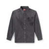 d-simply-s15 Camicia in denim con emblema ricamato d-simply-s15 Camicia in denim con emblema ricamato
