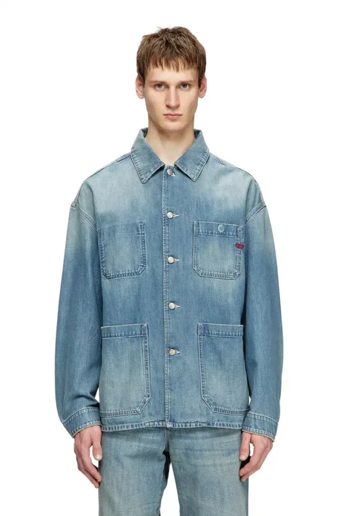 d-stack-u Giacca in denim stile utility d-stack-u Giacca in denim stile utility