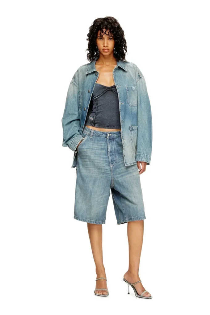 d-stack-u Giacca in denim stile utility d-stack-u Giacca in denim stile utility