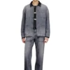 d-stack-u-l Giacca in denim stile utility con colletto a contrasto d-stack-u-l Giacca in denim stile utility con colletto a contrasto