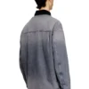 d-stack-u-l Giacca in denim stile utility con colletto a contrasto d-stack-u-l Giacca in denim stile utility con colletto a contrasto