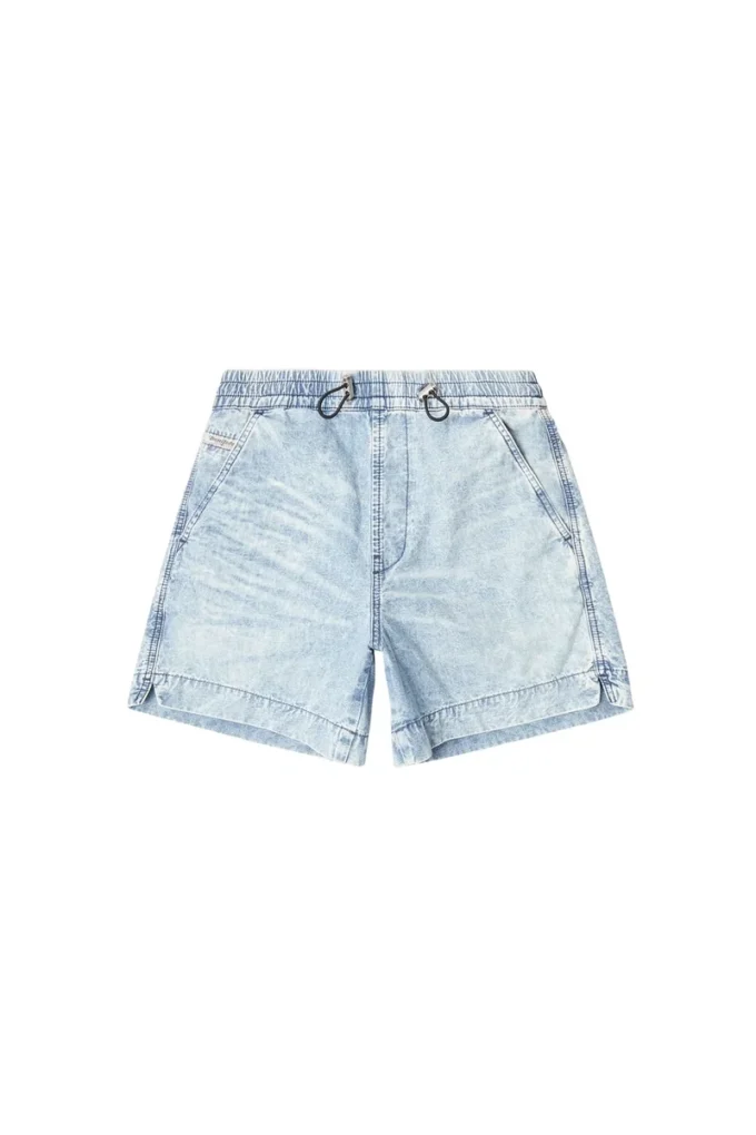 d-tenni-s Pantaloncini in denim marmorizzato d-tenni-s Pantaloncini in denim marmorizzato