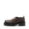 D-Texan clog D-Texan-Scarpe con zip in pelle scamosciata craquelé effetto consumato D-Texan clog D-Texan-Scarpe con zip in pelle scamosciata craquelé effetto consumato