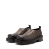 D-Texan clog D-Texan-Scarpe con zip in pelle scamosciata craquelé effetto consumato D-Texan clog D-Texan-Scarpe con zip in pelle scamosciata craquelé effetto consumato