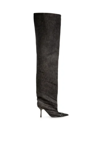 d-venus 90 otk boot Stivali sopra il ginocchio D-Venus in denim rivestito