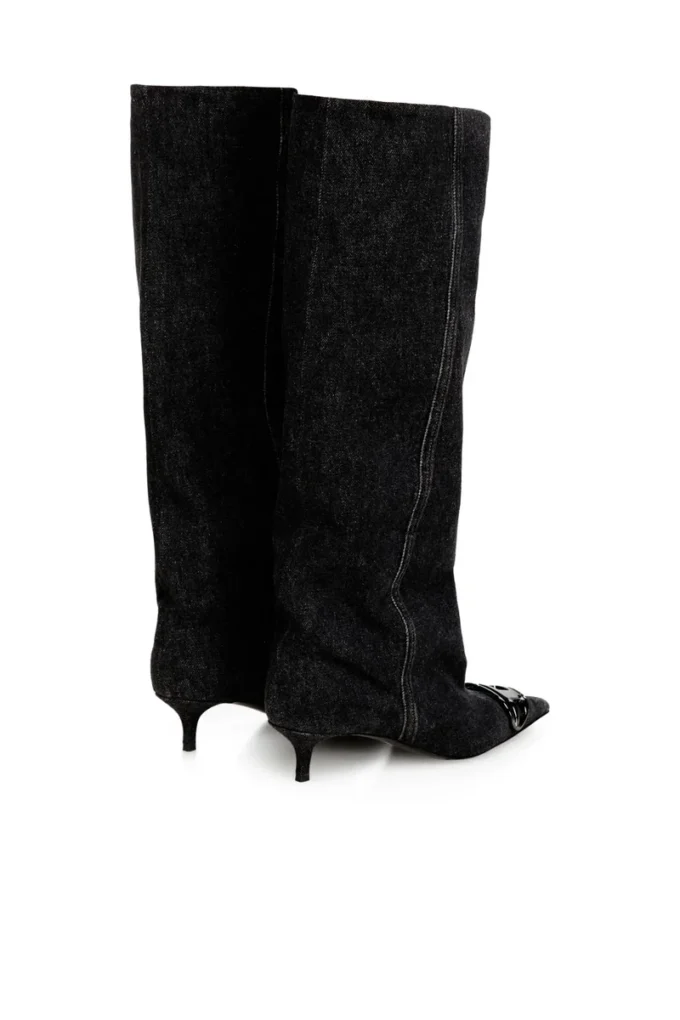 d-venus kb slouchy Stivali al ginocchio D-Venus-Slouchy in denim
