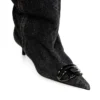 d-venus kb slouchy Stivali al ginocchio D-Venus-Slouchy in denim
