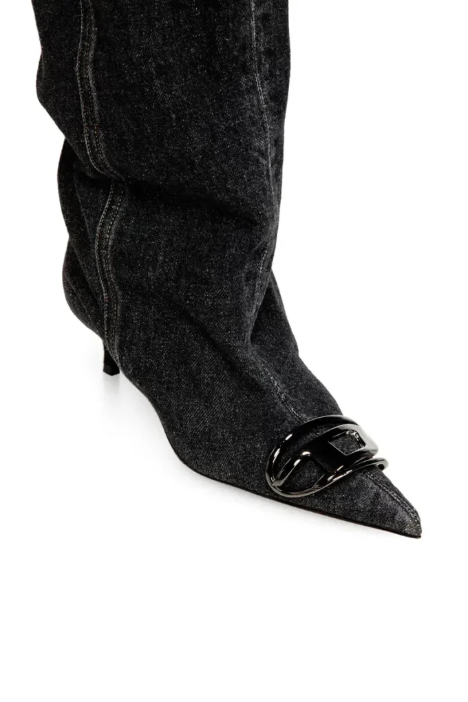 d-venus kb slouchy Stivali al ginocchio D-Venus-Slouchy in denim