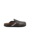 d-woodstock slip-on D-Woodstock-Zoccoli in pelle scamosciata effetto craquelé d-woodstock slip-on D-Woodstock-Zoccoli in pelle scamosciata effetto craquelé