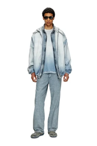 d-wynny jogg Giacca con cappuccio in JoggJeans stampato effetto candeggio