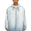 d-wynny jogg Giacca con cappuccio in JoggJeans stampato effetto candeggio d-wynny jogg Giacca con cappuccio in JoggJeans stampato effetto candeggio