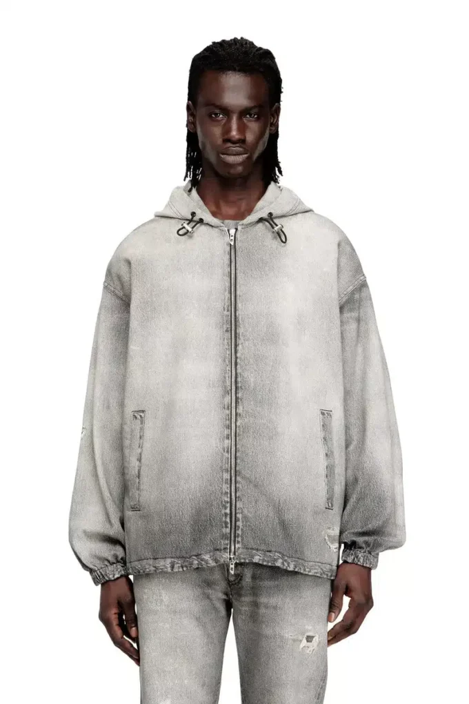 d-wynny jogg Giacca con cappuccio in JoggJeans trompe l’oeil