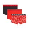 damien-gft-utlt-3pack Set di tre boxer in cotone elasticizzato