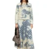de-annet-fsh1 Gonna midi in denim con trama pied-de-poule de-annet-fsh1 Gonna midi in denim con trama pied-de-poule